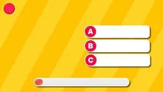 Ready-to-Use Multiple Choice Quiz Template with Transitions and Sounds!