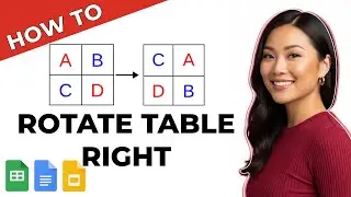 Rotate Tables 90&deg; Clockwise in Google Docs | Quick Reorientation Solution