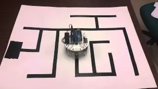 Arduino Line Maze Learning Robot