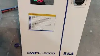 S&A Chiller use for Fiber Laser cutting Machine#alarm #solution #fiberlaser