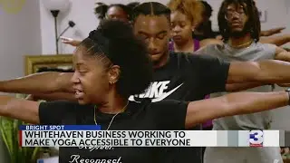 Brwnskn using yoga to heal Black men and boys in Whitehaven