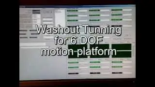 6 dof washout software (tuning parameters)