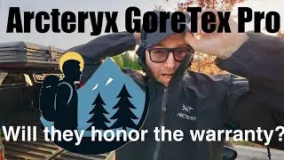 Arcteryx Rain Jacket | GORETEX PRO #hikinggear