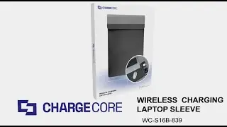 Power & Protect Your Laptop with the Wireless Charging Sleeve! #WirelessCharging #LaptopEssentials