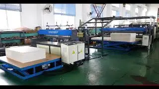 2300 Model PP Hollow Corrugated Sheet Making Machine，Factory Display