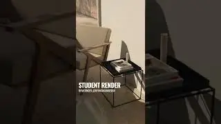 Student Render - Ryan Singer uses SketchUp & V-Ray