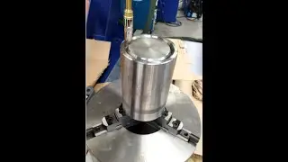 Vertical automatic circular seam welder Hydraulic cylinder barrel welding machine