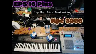 EPS 16 Plus & MPC 3000 live hip hop Beatmaking