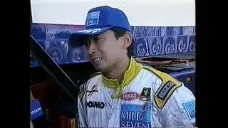 1997 F1 Austrian GP - Ukyo Katayama (Minardi) post-race comments (JP)