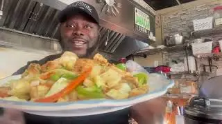 Jerk chicken stir fry #foryou #food #foodie #fypシ゚viral 