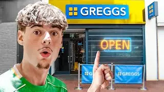 Irish Streamer Tries GREGGS For The First Time!