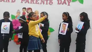 A beautiful short skit on social media by class 2nd students |