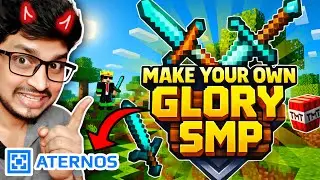 How To Make Server Like Glory SMP in Aternos Minecraft | Glory SMP Free Plugin 😇