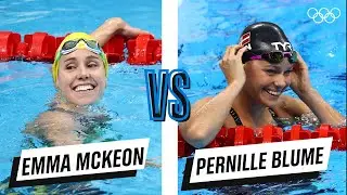 Emma McKeon 🆚 Pernille Blume - 50m freestyle | Head-to-head