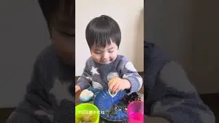 2歳4ヶ月boyの朝ご飯の様子👦🥣ママと別々に過ごす日
