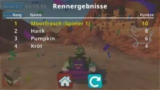Moorhuhn Kart 2 Bergwerk in 1:15.55