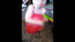 Ultimate balloon pop fail part 2 we finally popped it!!!