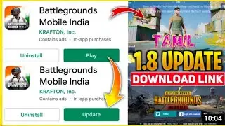Bgmi 1.8 update Tamil | pubg update download link#bgmi #pubg