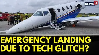 Bengaluru News | Aircraft Makes Emergency Landing At HAL Airport After Technical Glitch | News18