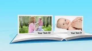 3D Popup Book After Effects Project Files VideoHive Template Royalty Free