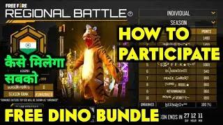 REGIONAL BATTLE EVENT FULL DETAILS, FREE TIGER DINO BUNDLE, UNICORN AK, HOW TO WIN REGIONAL BATTLE