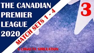 E3 : CANADIAN PREMIER LEAGUE 2020 MATCH SETS 01 - 04