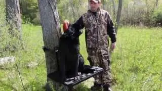 Деревянная подставка для собак с твердым сердечником