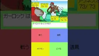 Pokémon Black (r3144 Prototype) - Test Battles