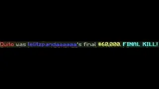 The one time I hit 60,000 Final Kills In Bedwars...