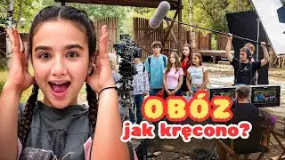 Jak kręcono OBÓZ 🤩 Wilkołaki w prawdziwym życiu! Przygody Kamila i Aminy z nowymi przyjaciółmi!