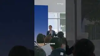 Nio Li Bin discuss cost reduction & efficiency improvement at the NIO 100k car delivery site in SH