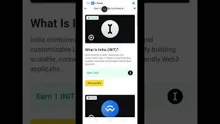 Binansce Learn and earn quiz answer today | binansce ( INIT Token ) learn and earn  answer