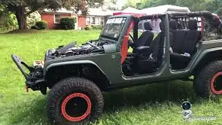 I Almost Ruined My Jeep&hellip; Until I Built This SECRET Spray Booth in My Driveway. (Full Process)