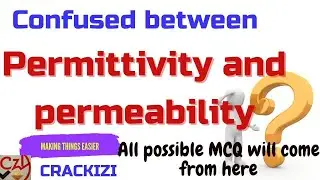 Difference permittivity and permeability #permittivity #permeability