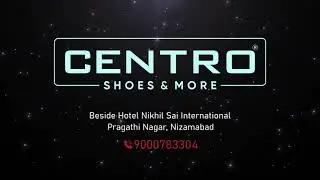 Discover Fashion at Nizamabad's New Centro Shoes & More Store!
