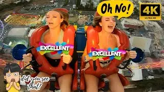 👕 Outfit Fails on the Slingshot 😂#adrenalinerush #vacation #fearlessadventures #slingshotchallenge