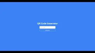 QR Code Generator with NodeJS