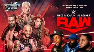 Monday Night Raw After Summerslam PPV Live Reactions & Commentary With @InTheClutchEnt | 8/7/2023