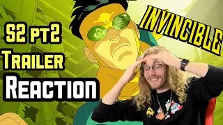 Invincible season 2 part 2 TRAILER REACTION // Prime Video