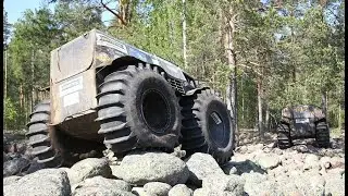SHERP v Can am 6x6 v Argo 8x8 v Yamaha Grizzly - STONES & which is best?