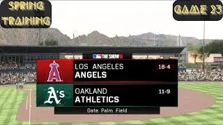 MLB The Show 16, Gameplay & Walkthrough (Season) Spring Training/LA Angels - Game 23