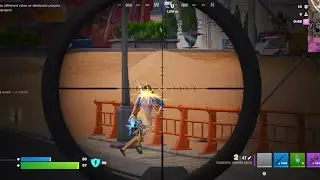 Fortnite double kill on the same person with a sniper headshot!!!