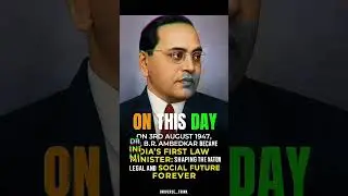 #OnThisDay:Dr. B.R. Ambedkar Became India&rsquo;s First Law Minister | Legal Revolution That Changed India