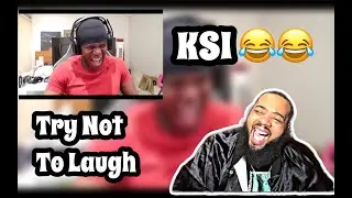 KSI TRY NOT TO LAUGH - FUNNIEST MOMENTS | REACTION | THEE DOPE GUY