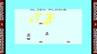 Alien Plague - [ 1982 - Vic-20 - Gameplay ]