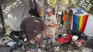 Efforts underway to clear Port Charlotte's largest encampment of unhoused people