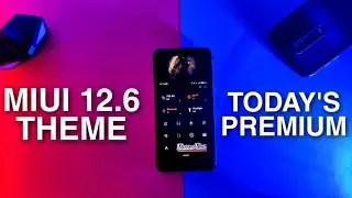MIUI 12.6 THEME NEW SYSTEM Ui | Today's Special Theme For Any Xiaomi Devices