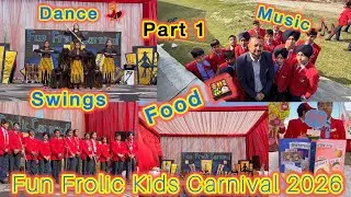 Fun Frolic Kids Carnival 2026|| Fun Time|| School Carnival|| Kids Fun Time|| Dance|| Music|| Bvm||