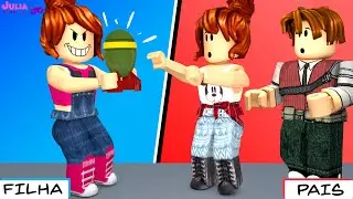 Roblox - FILHA vs PAIS NO BONDE DO CONTAINER (BIG Paintball)