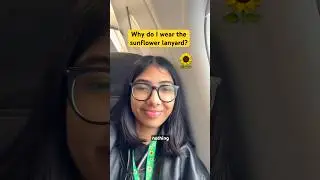 Why do I wear the sunflower 🌻 lanyard while travelling? Hidden disabilities week #travel #london